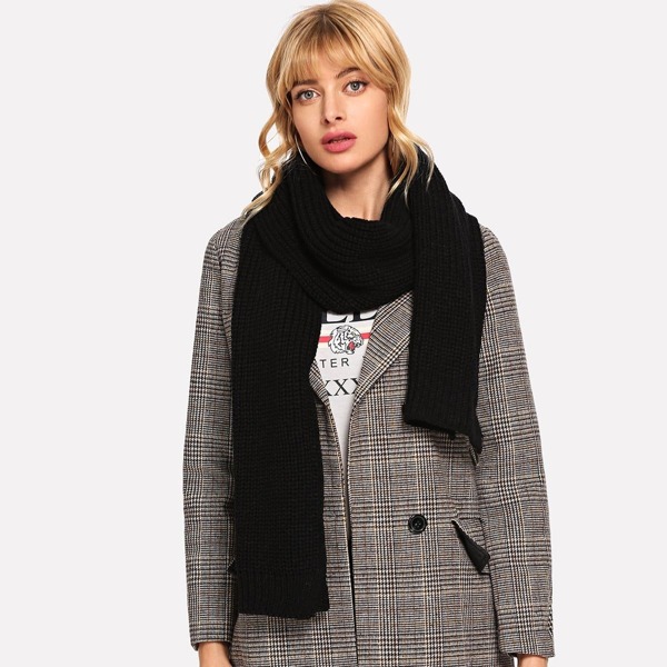 

Plain Knit Scarf