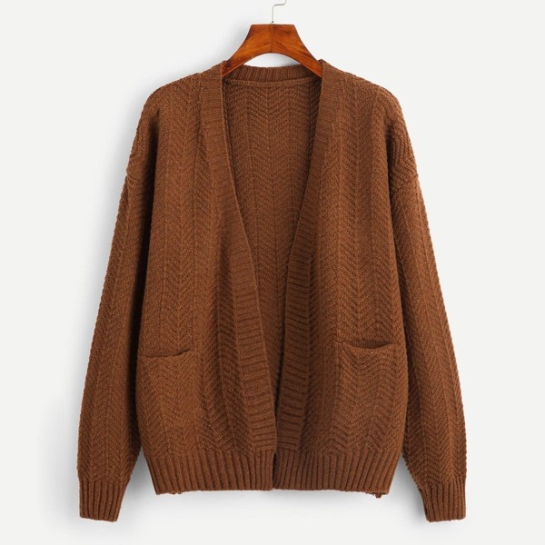 

Pocket Front Cardigan