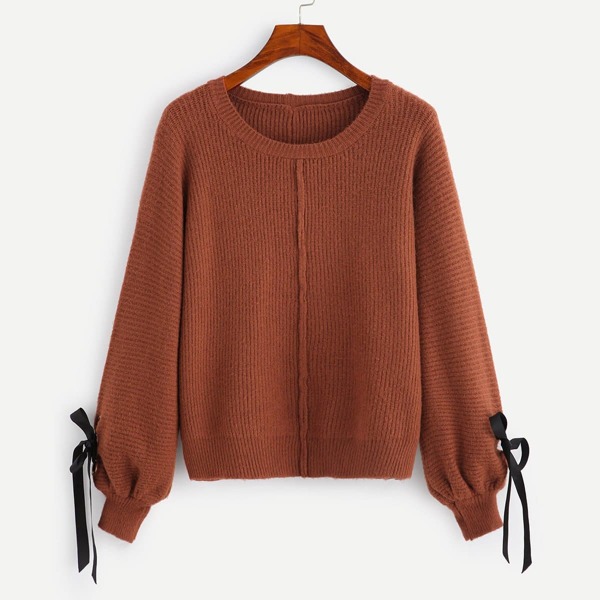 

Bow Tie Sleeve Sweater