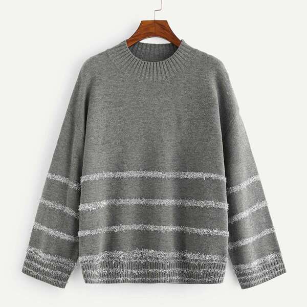 

Drop Shoulder Jumper, Grey