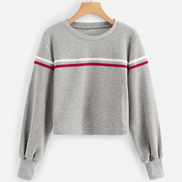 

Striped Tape Sweatshirt