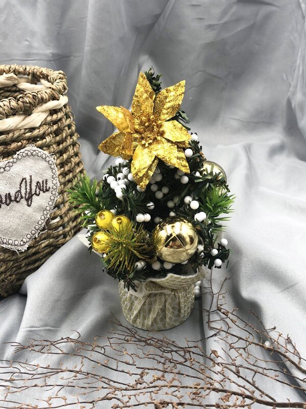 

Christmas Artificial Decorative Tree, Multicolor