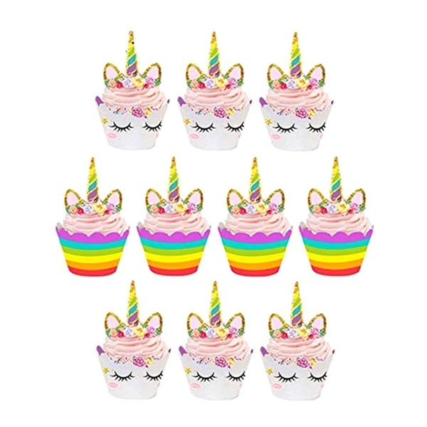 

Cupcake Wrapper & Cake Topper 24pcs