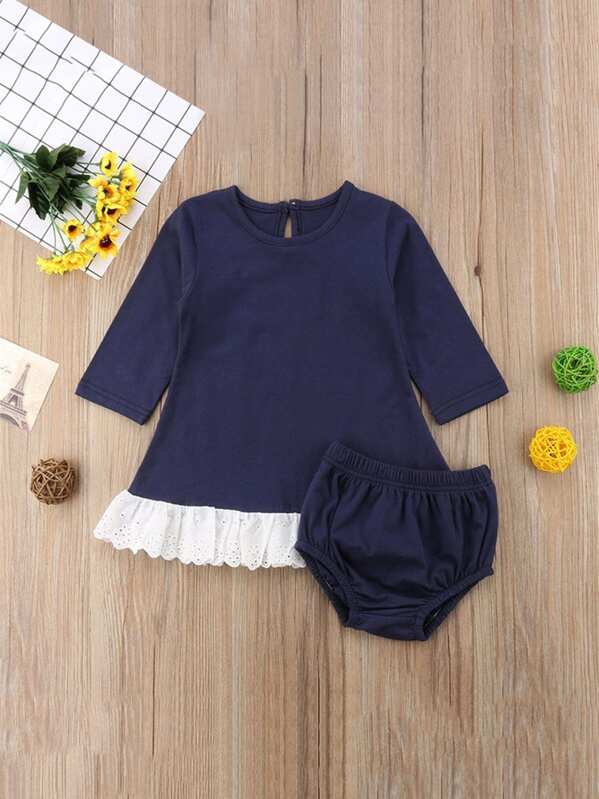 

Блузка с вышивкой и шорты для девочки, null