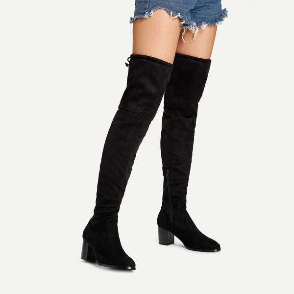 

Over The Knee Plain Boots