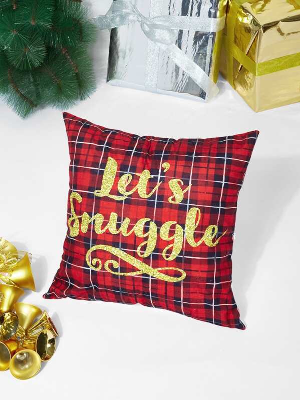 

Christmas Print Cushion Cover 1PC, Multicolor