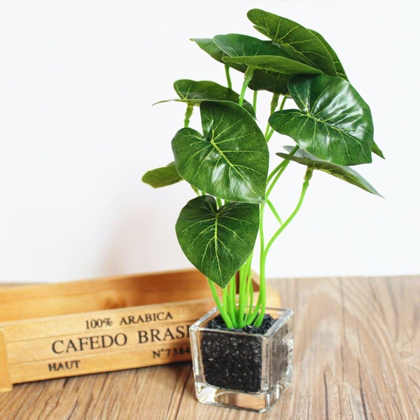 

Artificial Potted Foliage, Green