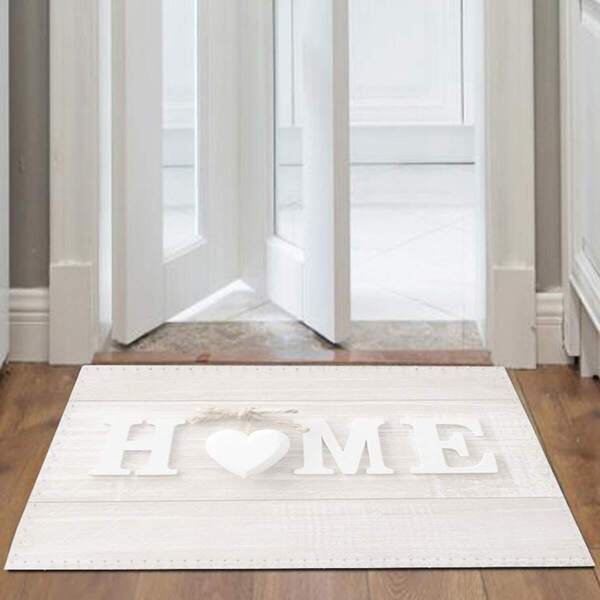 

Letter Print Doormat