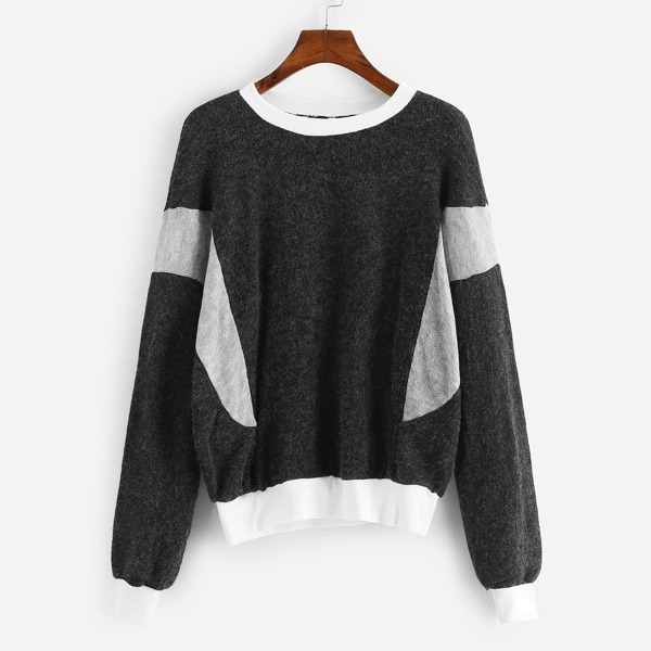 

Color-Block Sweater