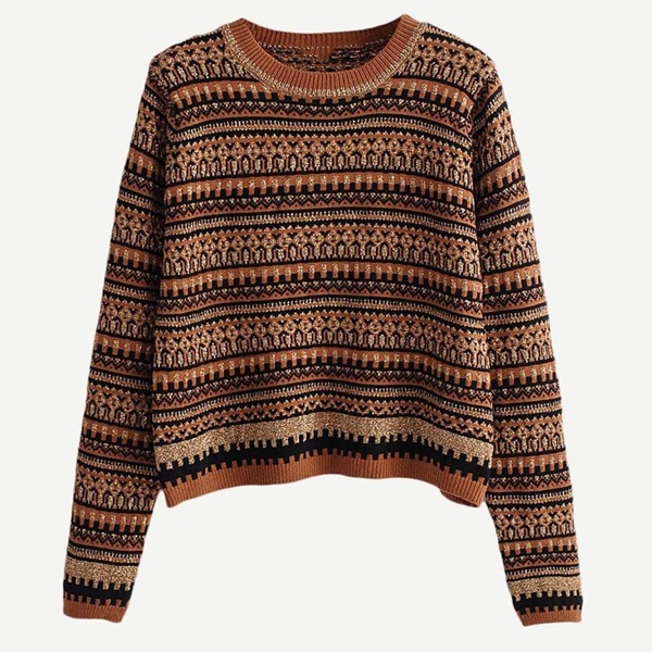 

Geo Pattern Sweater