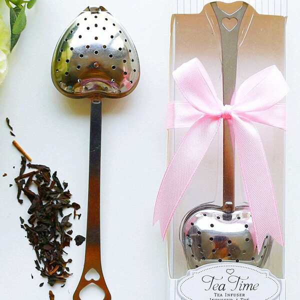 

Heart Shape Tea Strainer 1pc, Silver