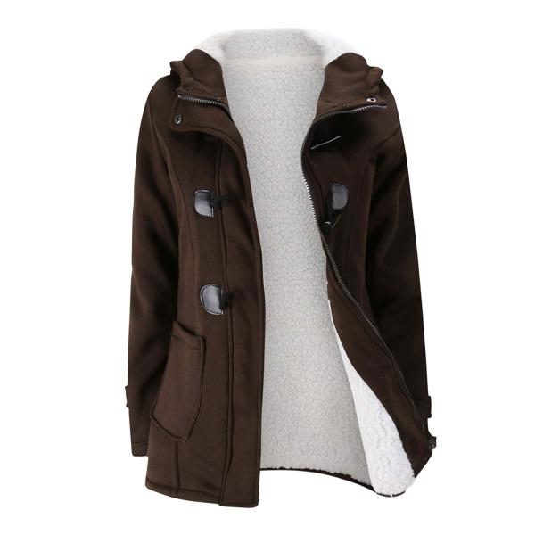 

Horn Buckle Dual Pocket Coat
