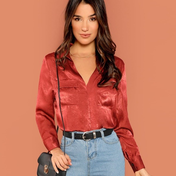 

Pocket Front Plain Utility Top