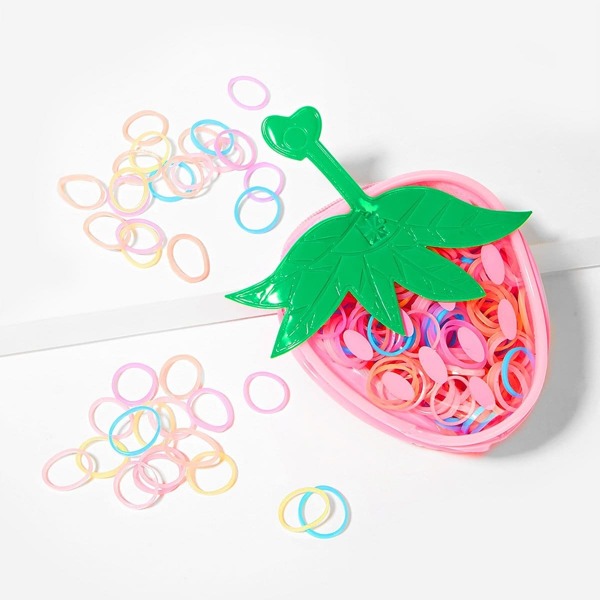 

Girls Mini Hair Tie 300pcs With Box, Multicolor