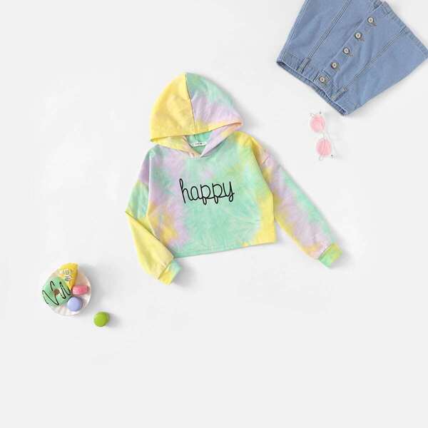 

Girls Pastel Tie Dye Hoodie