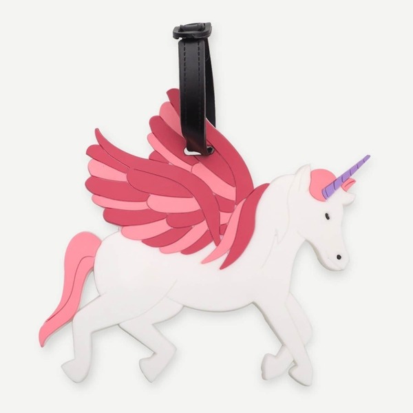 

Cartoon Luggage Tags Card Holder, Multicolor
