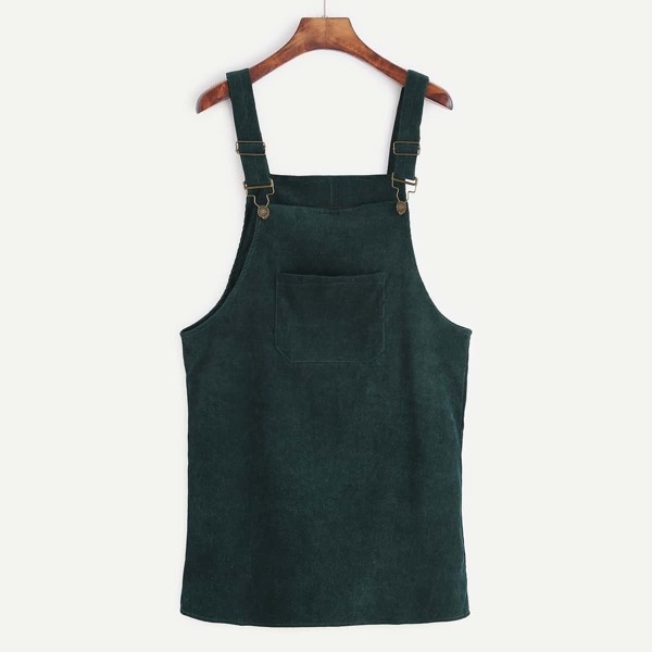 

Plus Cord Overall Dress