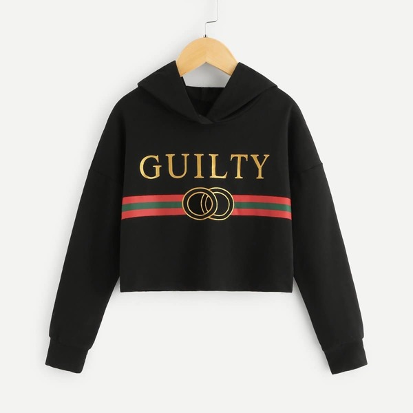 

Girls Mixed Print Hoodie