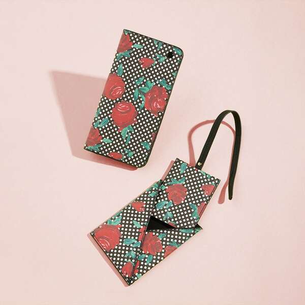 

Flower Print PU Card Package