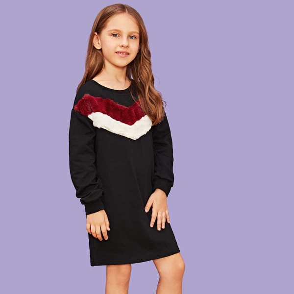 

Girls Tunic Dress, Black