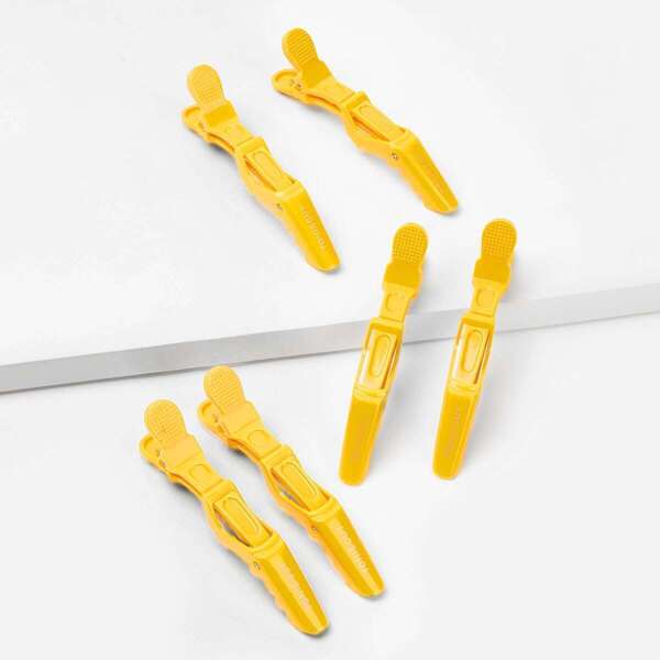

Salon Crocodile Hair Clip 6pcs