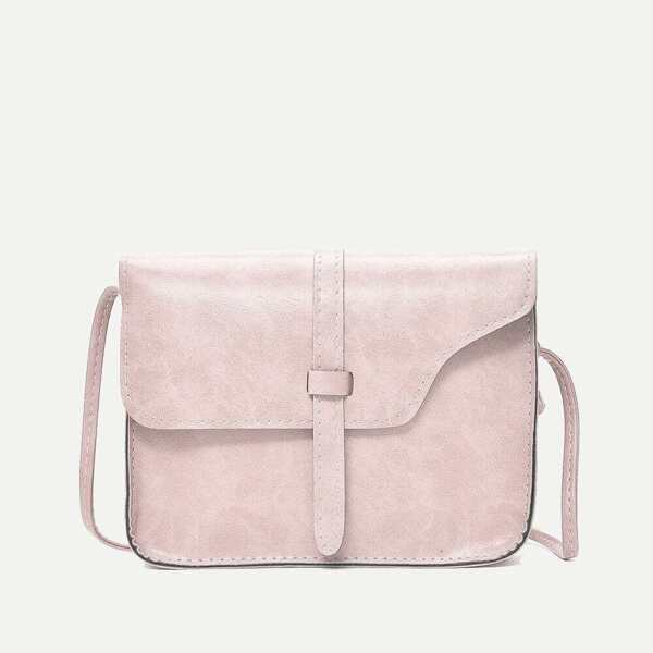 

Flap Crossbody Bag, Pink