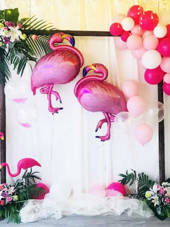 

Flamingo Shape Balloon 1pc, Pink