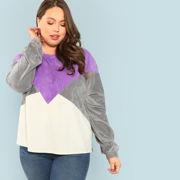 

Plus Cut And Sew Sweatshirt
