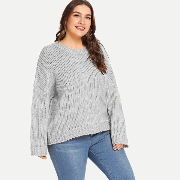 

Plus Drop Shoulder Sweater