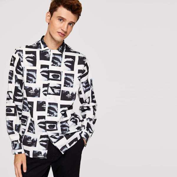 

Men Graphic Print Shirt