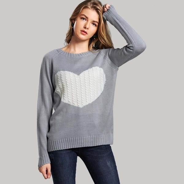 

Heart Pattern Jumper