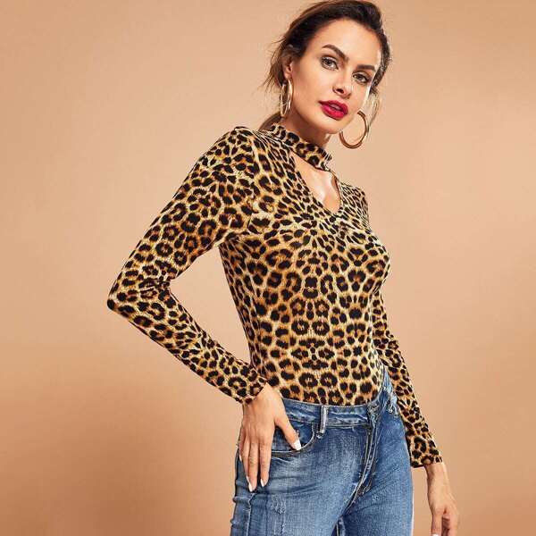 

Open Front Ribbed Knit Bodysuit