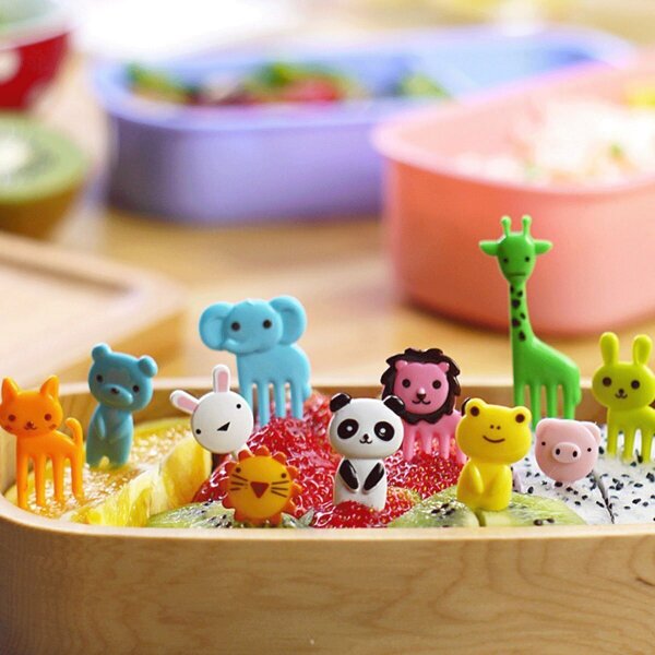 

Random Animal Shape Fruit Fork 10pcs