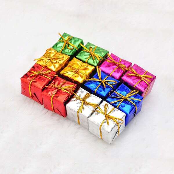 

Christmas Decoration Package 12pcs, Multicolor