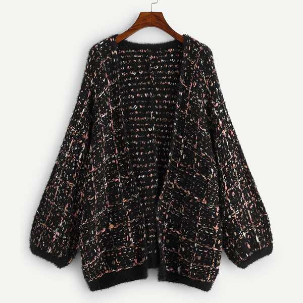 

Plus Open Front Longline Cardigan