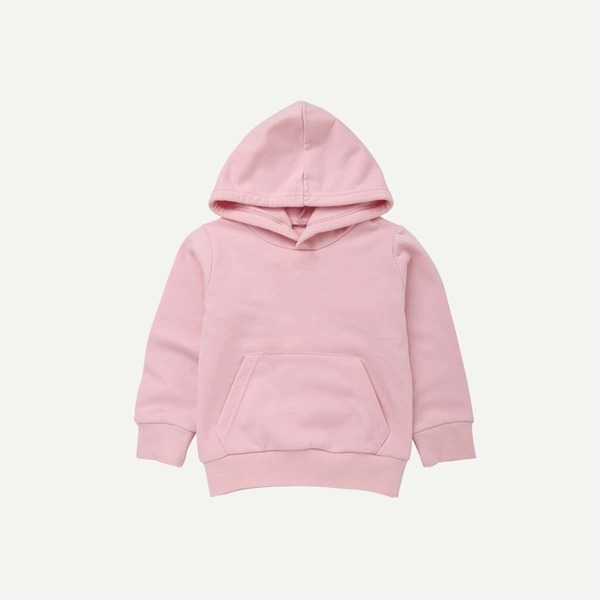 

Toddler Girls Pocket Detail Hooded Sweatshirt