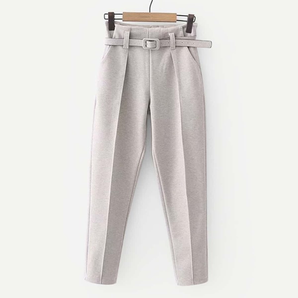 

Self Tie Solid Pants