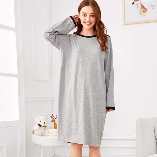 

Contrast Side Night Dress