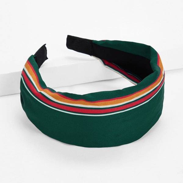 

Simple Wide Headband, Green