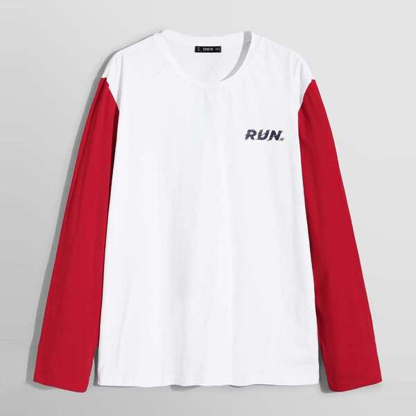 

Men Color-Block Tee