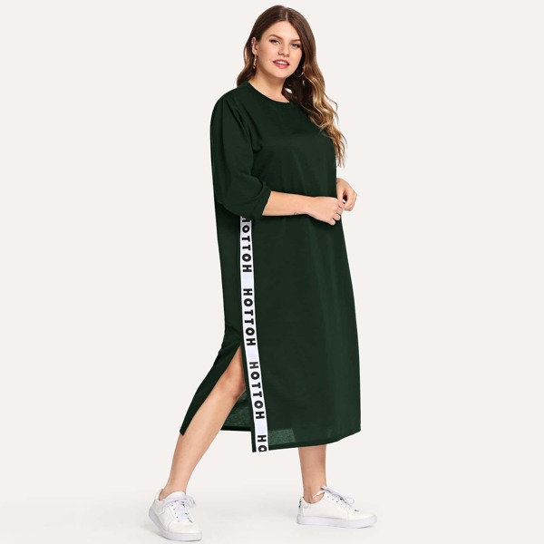 

Plus Letter Taped Side Dress