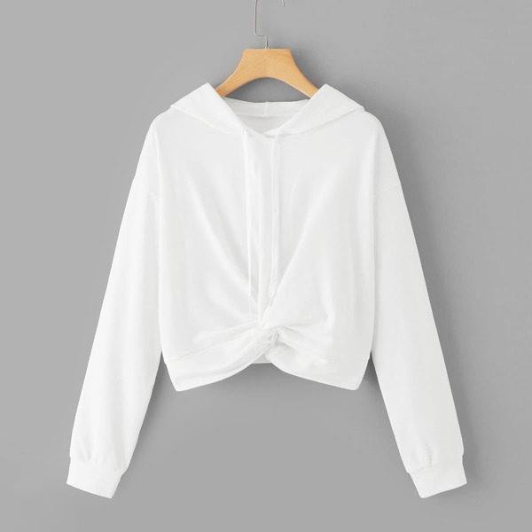 

Twist Crop Hoodie