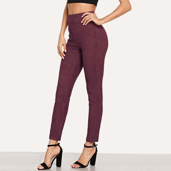 

Solid Suede Leggings