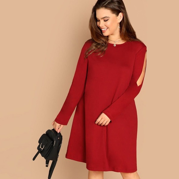 

Plus Cut Out Detail Dress