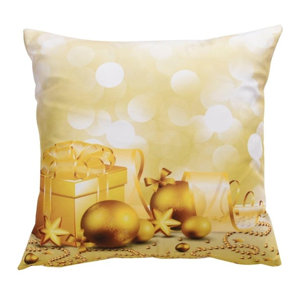 

Gift Print Cushion Cover, Multicolor
