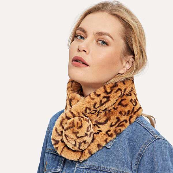 

Leopard Tippet Scarf