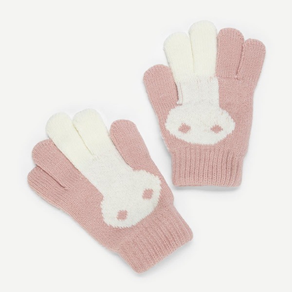 

Girls Knit Gloves