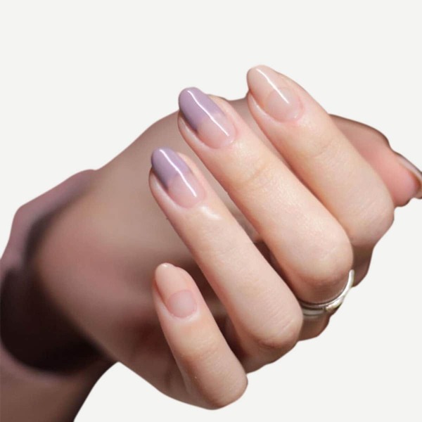 

Two Tone Fake Nails 24pack