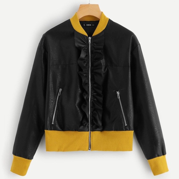 

Zip Front Pocket Coat