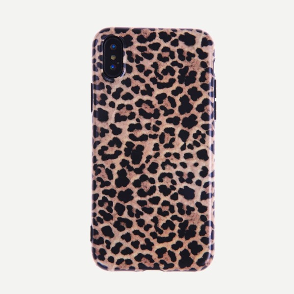 

Леопардовый чехол для iPhone, Многоцветный